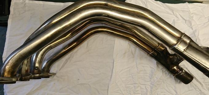 Cleaning And Polishing Exhaust Manifold Kemet