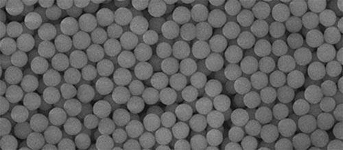 silica particles in colloidal suspension