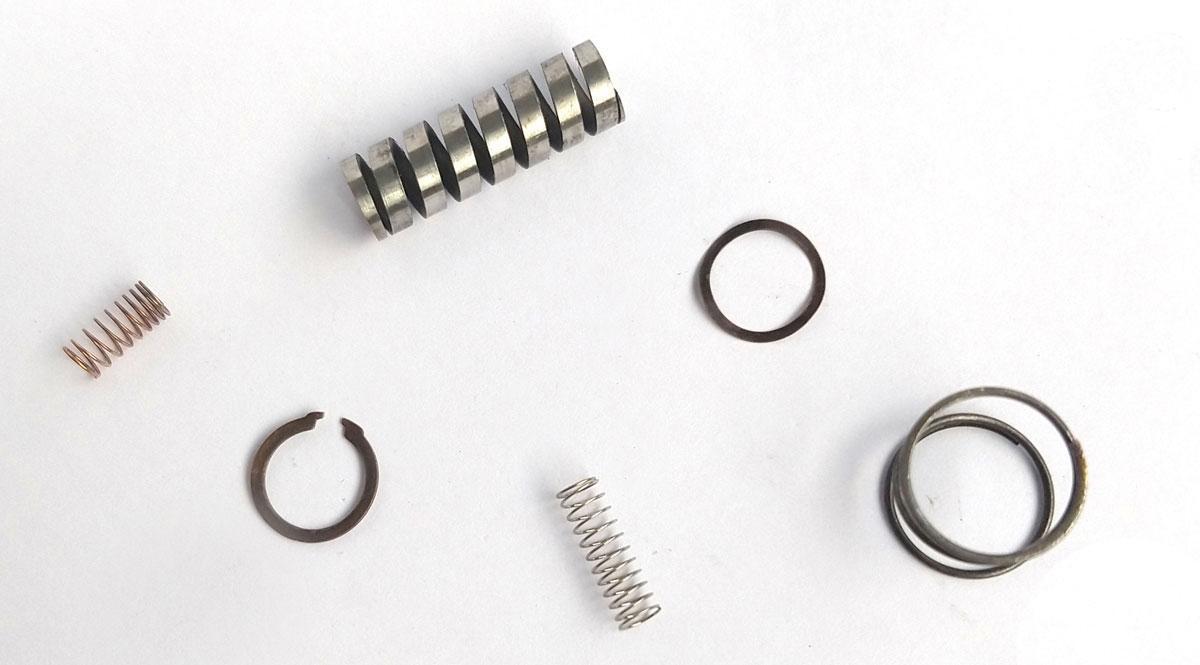 ultrasonic cleaning springs and seals