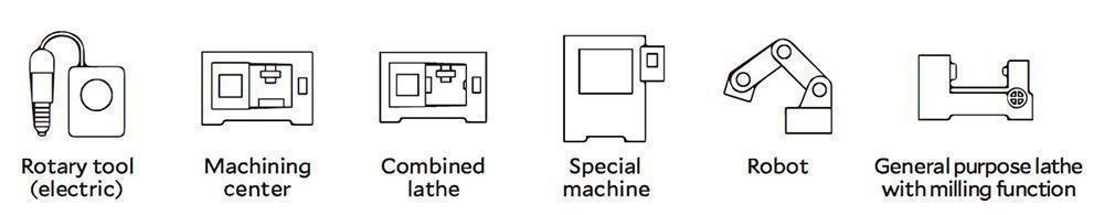 Machining and Tooling Marks Removal applicable equipment