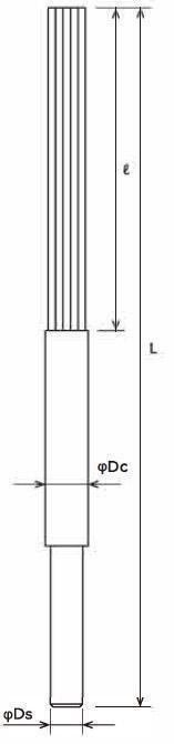 deburring brush crosshole sizes