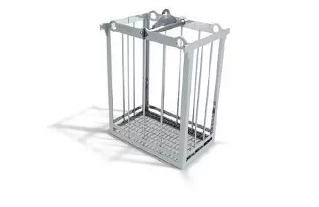 basket for mould and die cleaning