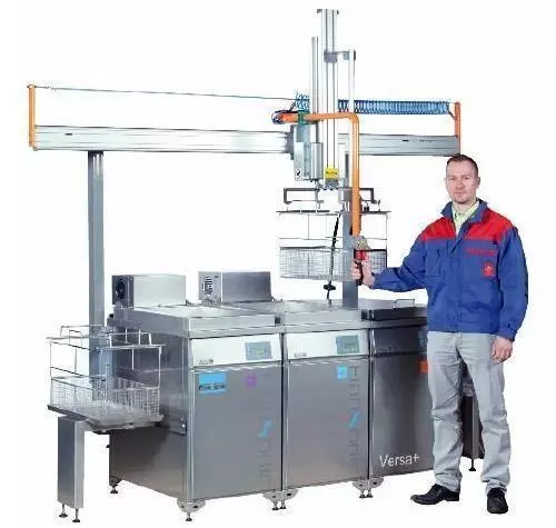 ultrasonic cleaning transport system