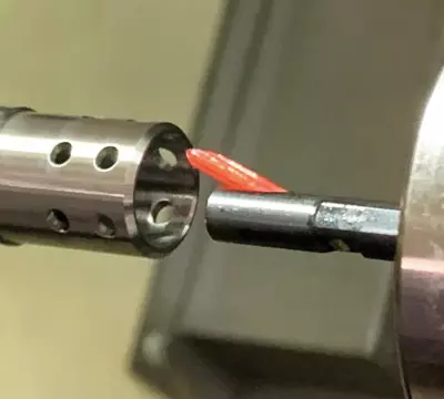 Deburring Threads and Cross Holes on CNC Lathe