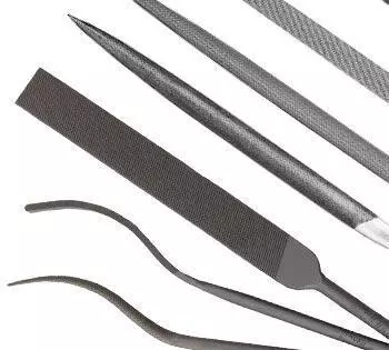 steel needle files, abrasive cords and cords